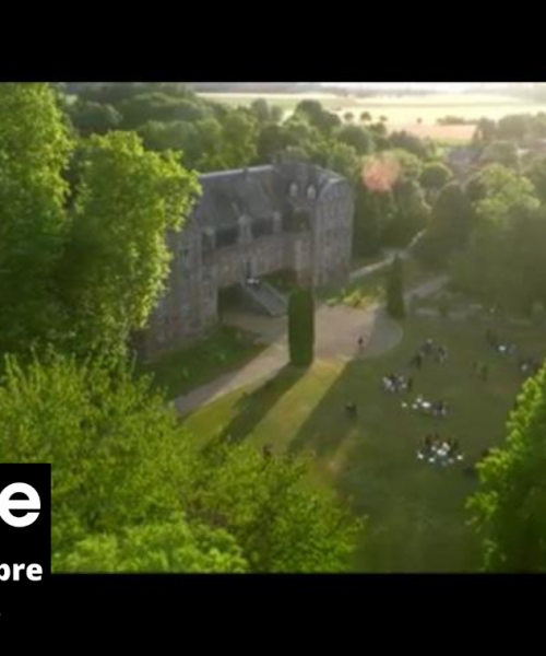 Vue aérienne - zone interdite